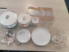 53 pcs dinner set for sell