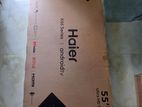 55 Inch Haier 4k Android Tv with 4 Yr Warranty