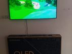 55" QLED Samsung Smart TV.