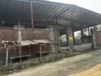 56,000 sqft. under construction warehouse shed a Gazipur
