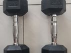 5kg hex dumbbells - 1 pair