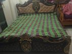 6/7 feet high quality bed with jajim tosok soho