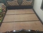 6/7 feet valo bed with metres good quality