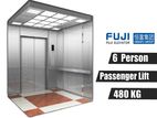 6/8 Person Passenger Lift | Standard Cabin, Traction Motor with ARD