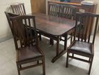 6 chair table set