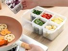 6 Grid Fridge Storage Box