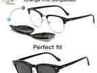 6 in 1 magneticl sunglasses