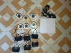 6 Pcs CCTV Camera + 8 Unit High Quality Hikvision Video