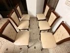 6 Pcs Dining Used Chairs