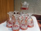 6 pcs Glass and 1 jug set.