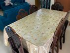 6 Persons Dining Table & Chairs 🪑