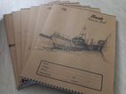 6 Pieces Exercise Note Book