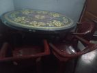 6 Seat Ar Dining Table with 3 Chair