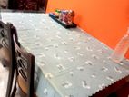 6 seater dining table and chair