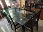 6 Seater Dining Table with 4 chairs