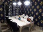 6 seater long dinning table