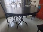 6 seats folding dining table