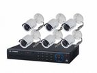 6 set Package HD CCTV Camera System