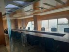 6000 Sqft Fully furnished open Commercial space rent in Gulshan
