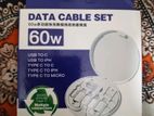 60w Data Cable Set