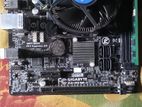61 motherboard ÷ i3 2gen processor ram 4gb