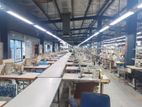 66,000 sqft. 2 storied floor building (13-line oven)