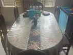 6chair dining table