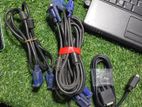 6PS VGA Cable 5ps Used 1 ps New সব গুলো একসাথে সেল হবে