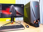 6TH GEN Core i3 গেমিং___1-TB / 128GB__8GB RAM 4GB Graphic & ASUS 19"LED