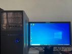 6th Gen Core i5 Pc with Dell 19inch fresh Led