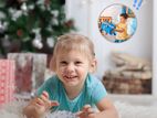 7 color crocodile shape silicone night light toy for kids