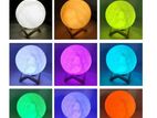 7 color moon lamp rechargeable