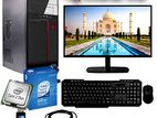 ৭ দিনের জন্য ধামাকা অফার Core 2 Duo 500GB 8GB RAM With 17"New Monitor