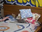 7 feet by 5 with Mattress