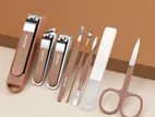 7 Pcs Manicure Pedicure Nail Cutter Box Set Stainless Steel
