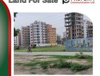 7.5 Katha Corner Facing Plot For Sell, Aftab Nagar, Block- M, Dhaka.