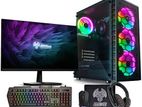 7Th Generation CORE_i3 DDR4 8GB RAM & SSD 128GB | 1000GB Monitor 20"LED