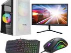 7Th Generation CORE i3 DDR4 RAM 8GB ROM 1000GB |SSD 128GB & 20" Monitor