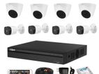 8 Pcs Dahua Cctv Fullsetup