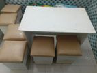 ৮ পিস চেয়ার+২ টেবিল (সাশ্রয়ী দামে)