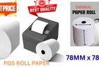 80MM X Big size Pos roll Paper 12PCS PKG