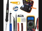 80W Digital Electric Soldering Iron Set Kit 220V 110V