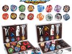 8pcs Beyblade Gyro Toy Handle With Launcher S3 Brand Set