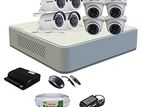 8pics CC tv Hik-vision Camera Packages ( 2MP 1080P )