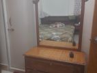 a beautiful wooden dressing table for sale