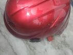 A Red bike helmet (Bulletproof)