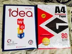 A4 80 Gsm এবং 65 ২টা ৫০০ সিটের পেপারের নতুন ইনটেক বান্ডিল আছে।