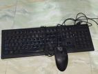 A4 Tech Mouse + Key Board Combo