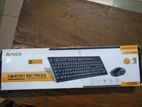 A4 tech Wireless 4200N keyboard and mouse combo