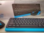 A4TECH FG1010 Wireless Keyboard Mouse Combo with Bangla